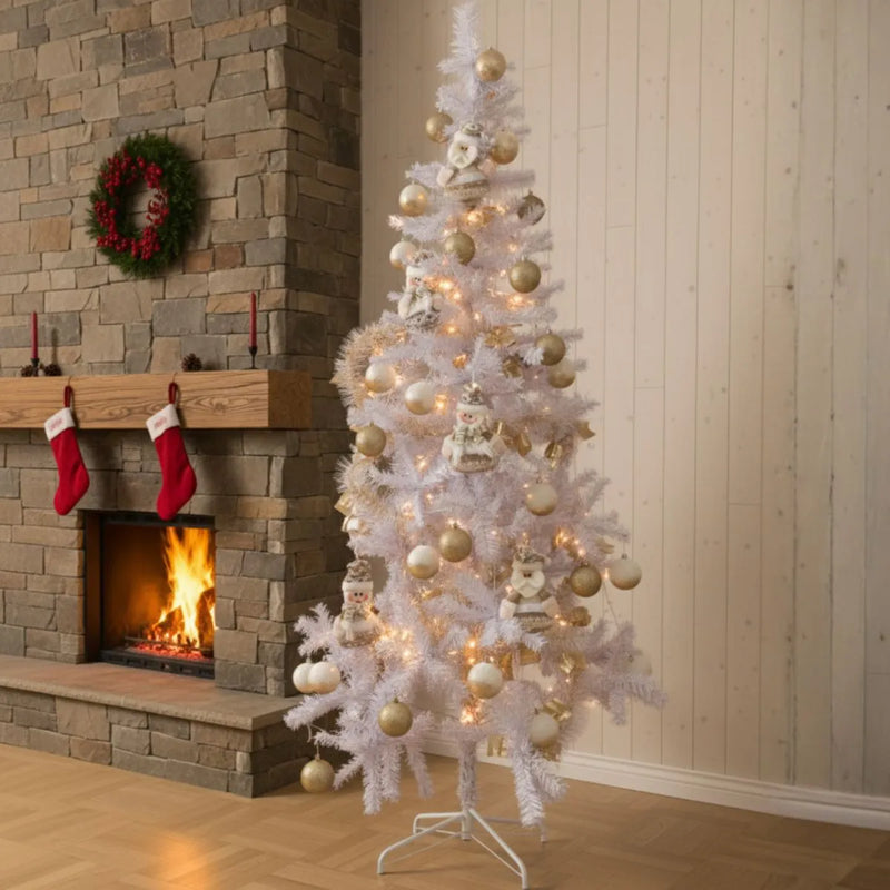 Kit Árvore branca 210cm