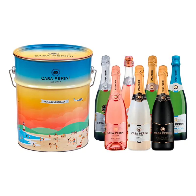 BALDE ESPUMANTE CASA PERINI DIVERSIDADE (7X750ml)